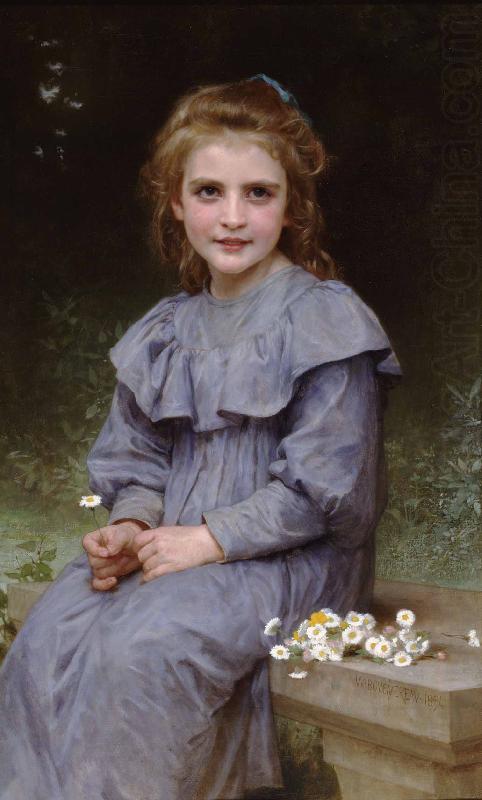 William-Adolphe Bouguereau Daisies oil painting picture